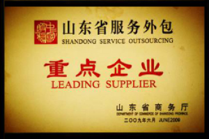 山东省服务外包重点企业